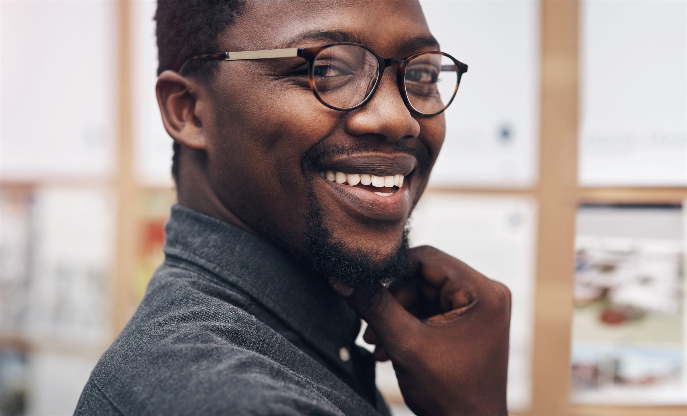 Frame selection at The Glen Optometrists