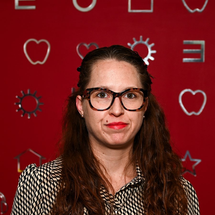 Michelle, lens and frame expert at The Glen Optometrists